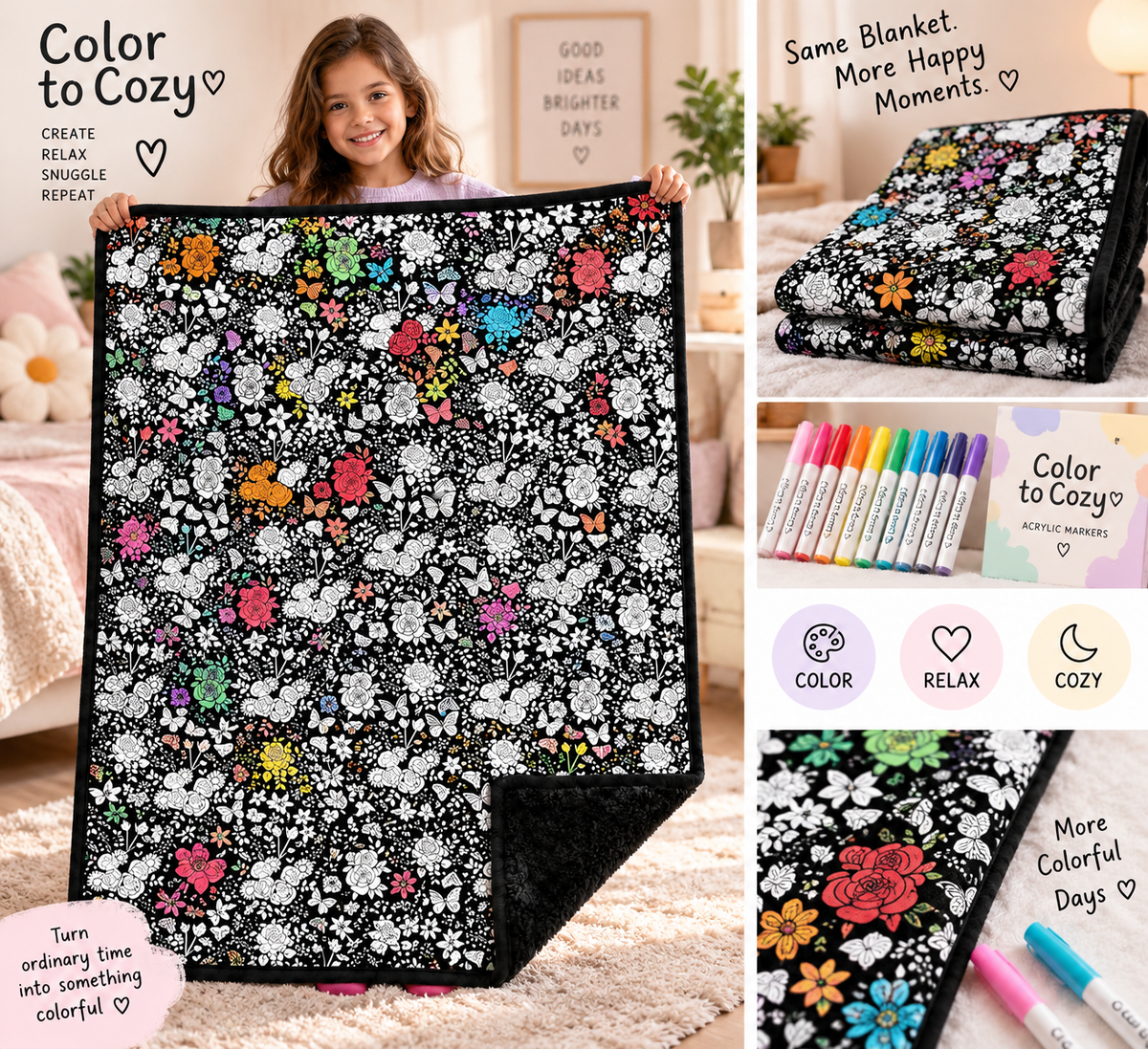 Create, Color & Cozy Up