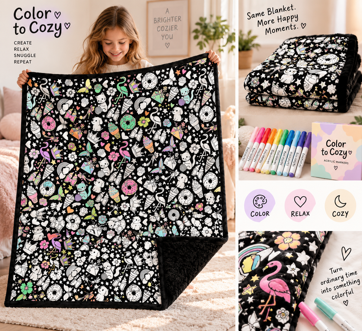 Create, Color & Cozy Up